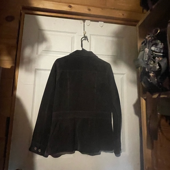 Eddie Bauer washable suede jacket - Picture 2 of 6